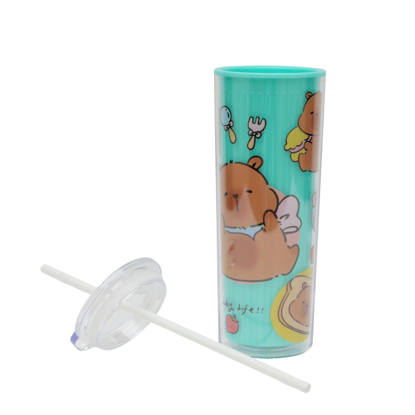 cute bear sipper water bottle