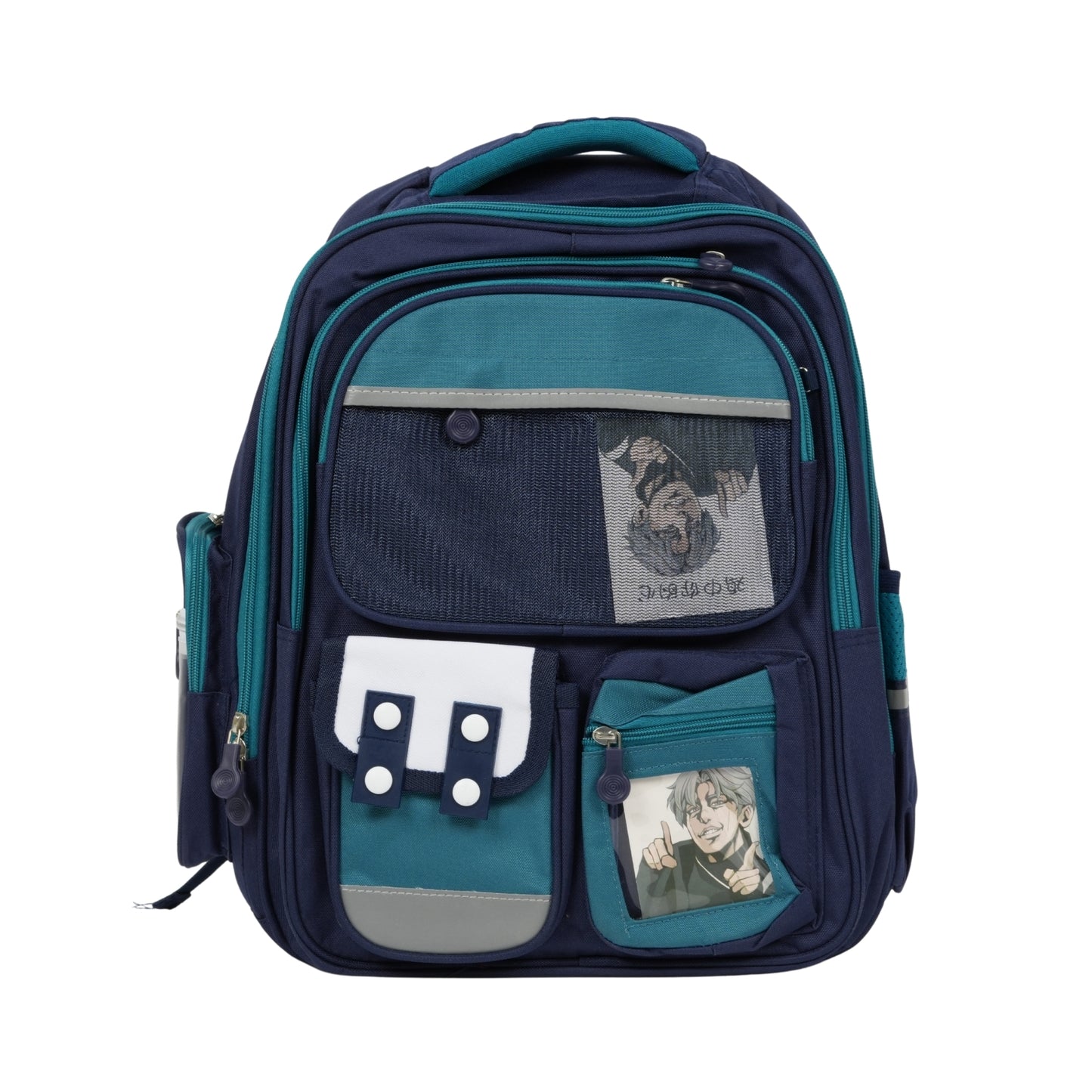 Cathleen Anime Fan Blue School Bag