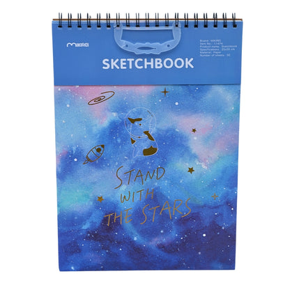 Diary style sketchbook for professionals & aesthetic (Random cover page)