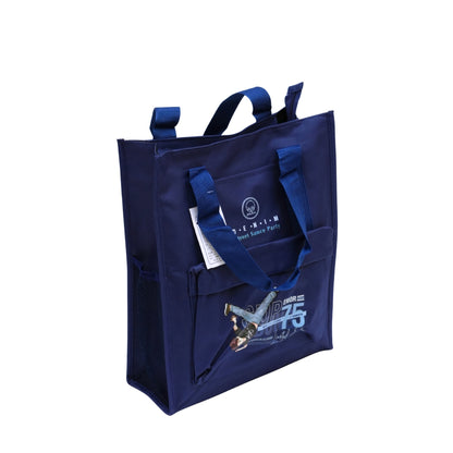 Blue aesthetic tote bag unisex style