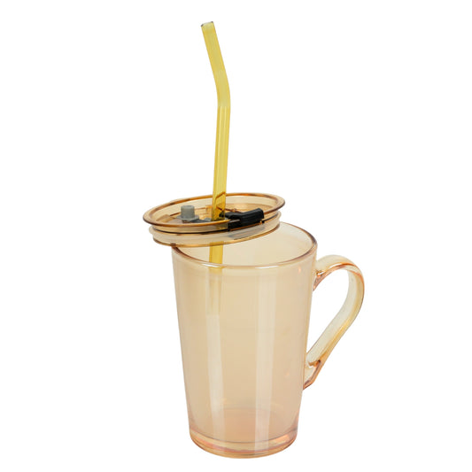 Round wave looked coffee glass mug