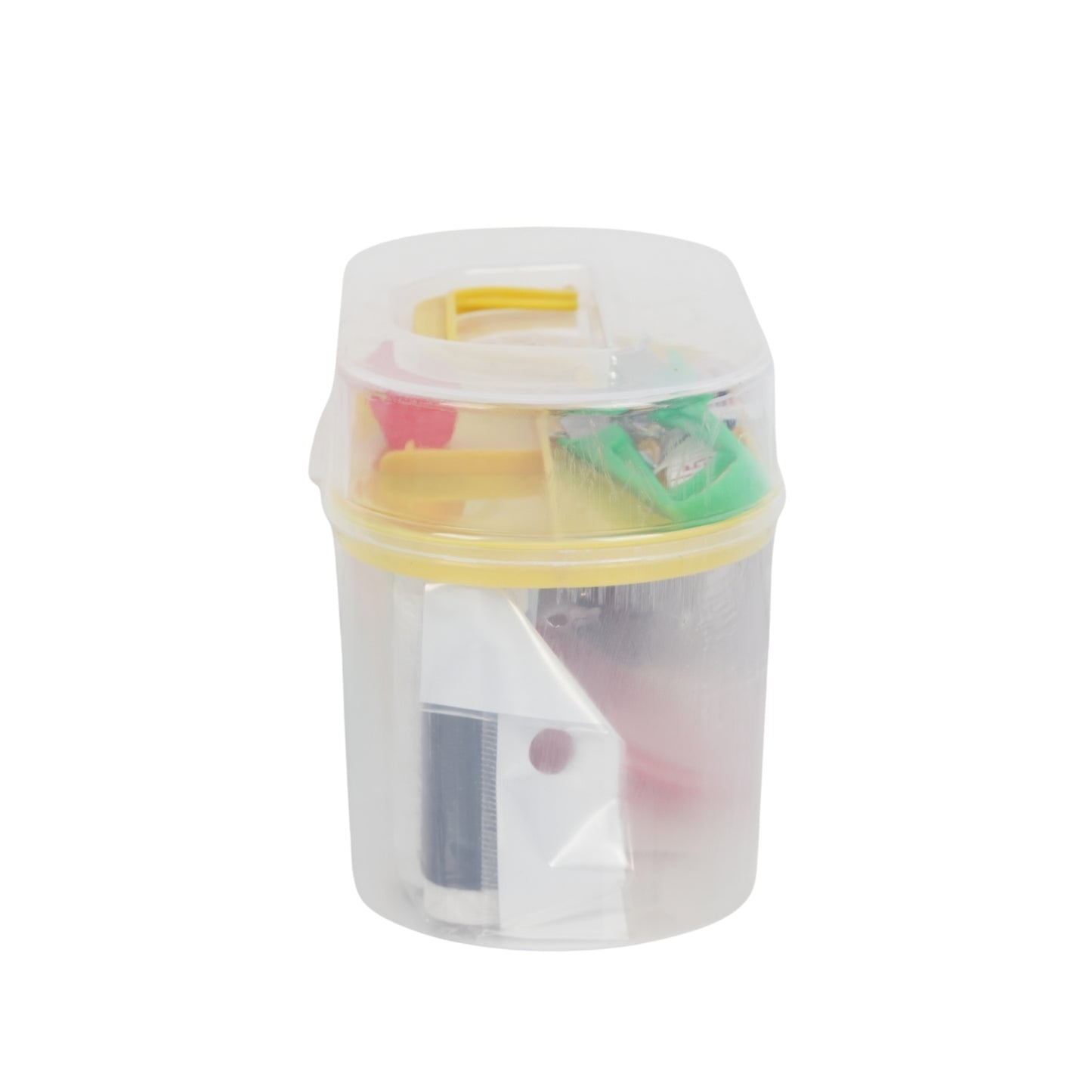 Portable Sewing Kit Box – Multi-Color Threads & Tools Set