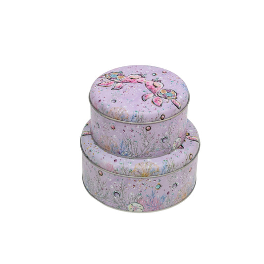Sparkle Turtle Tin Box