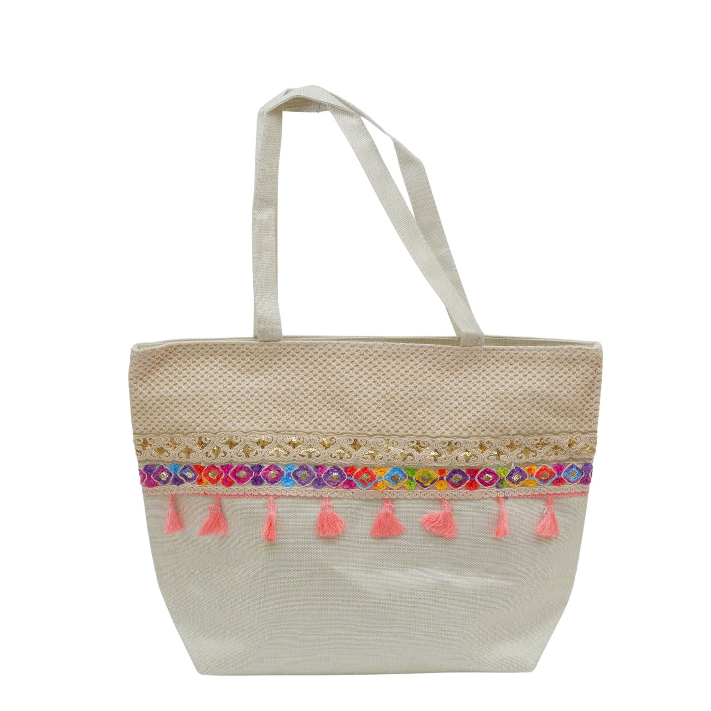 Designer Jute handbag