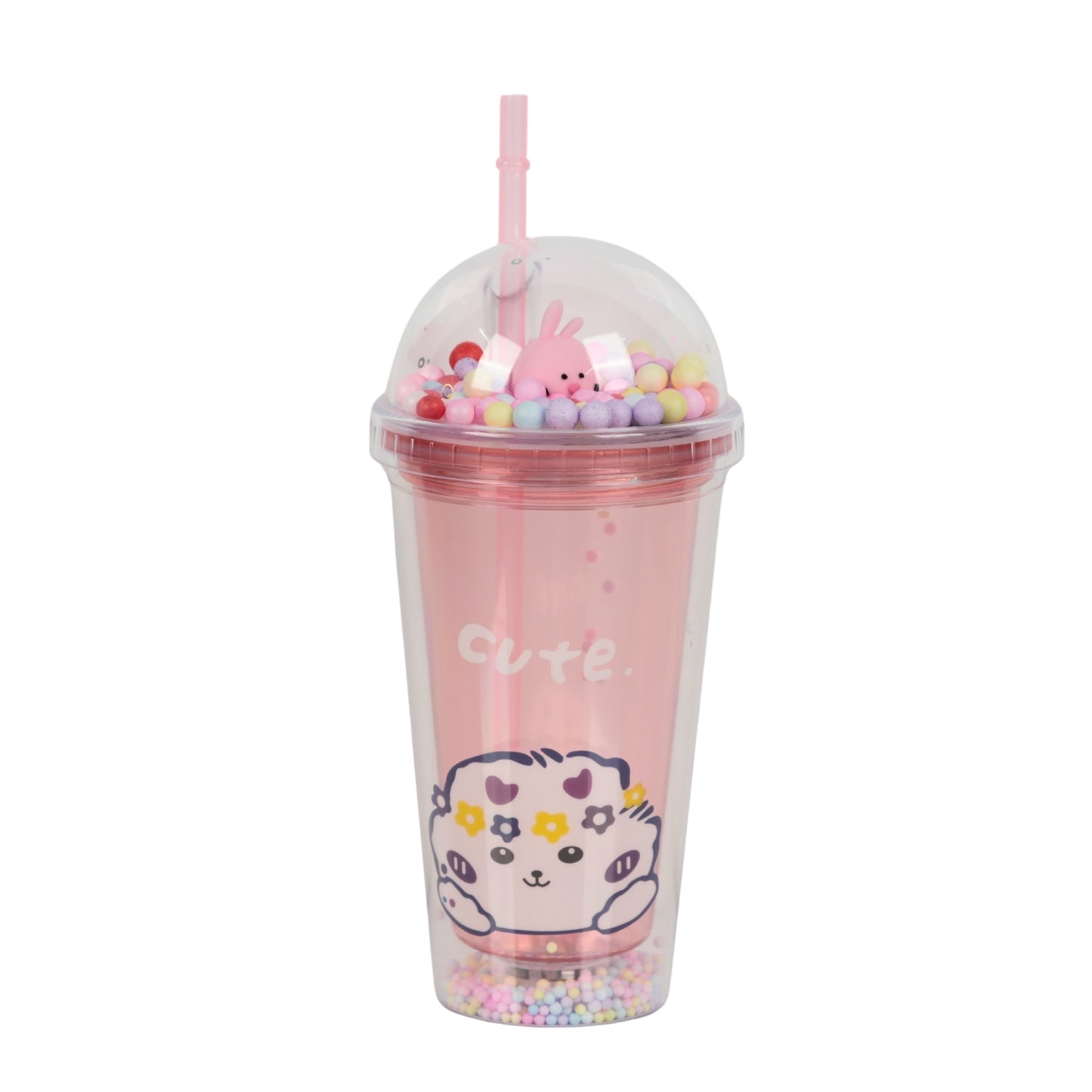 Sipper with straw