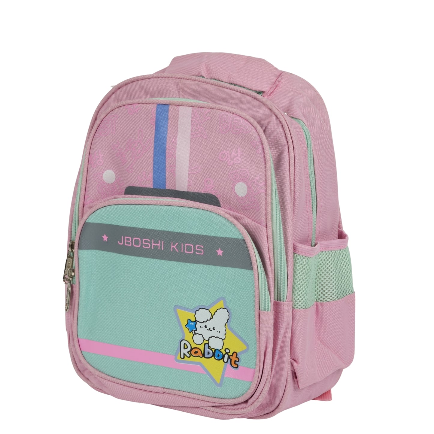 Pink Rabbit School Bag For Kids