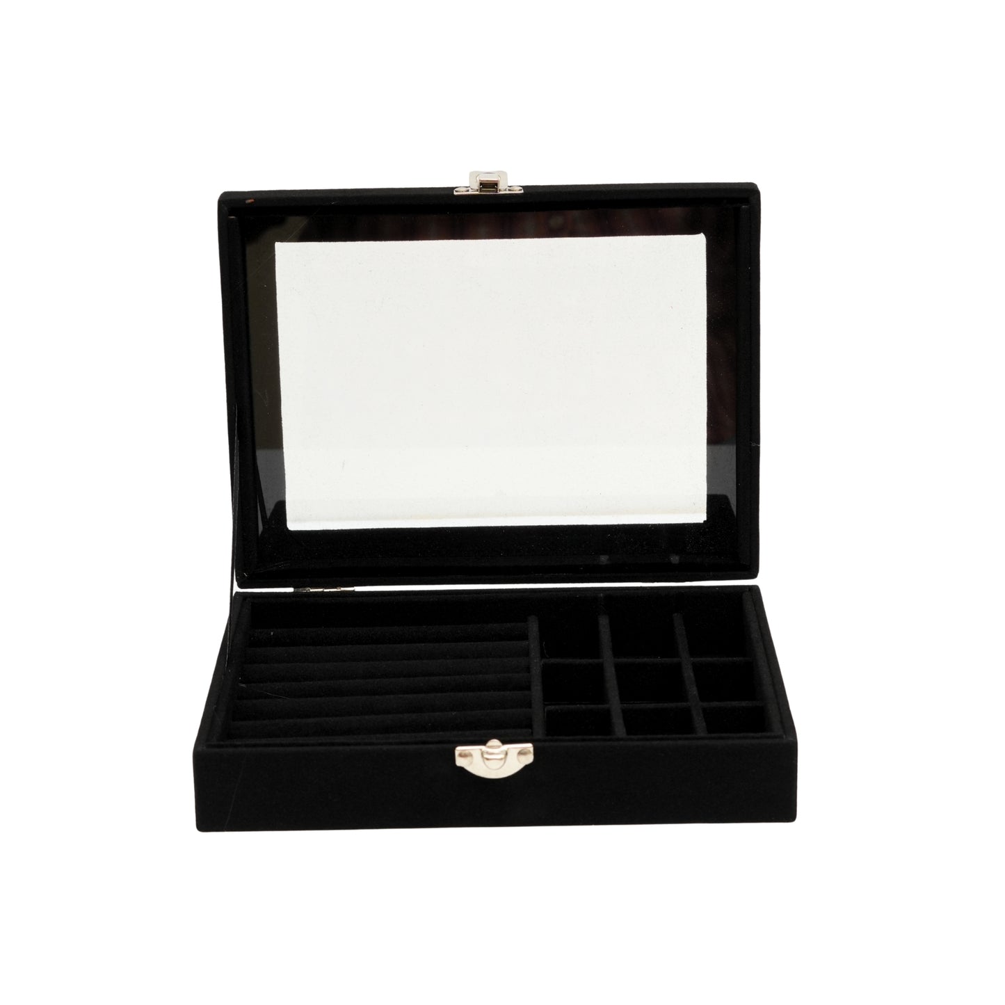 Aesthetic Light Weight Jewelry Box With Transparent See Through