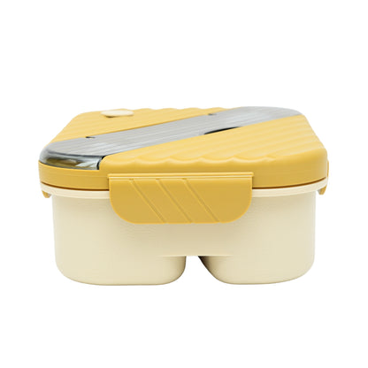 Diagonal Spoon Compartment Lunch Box