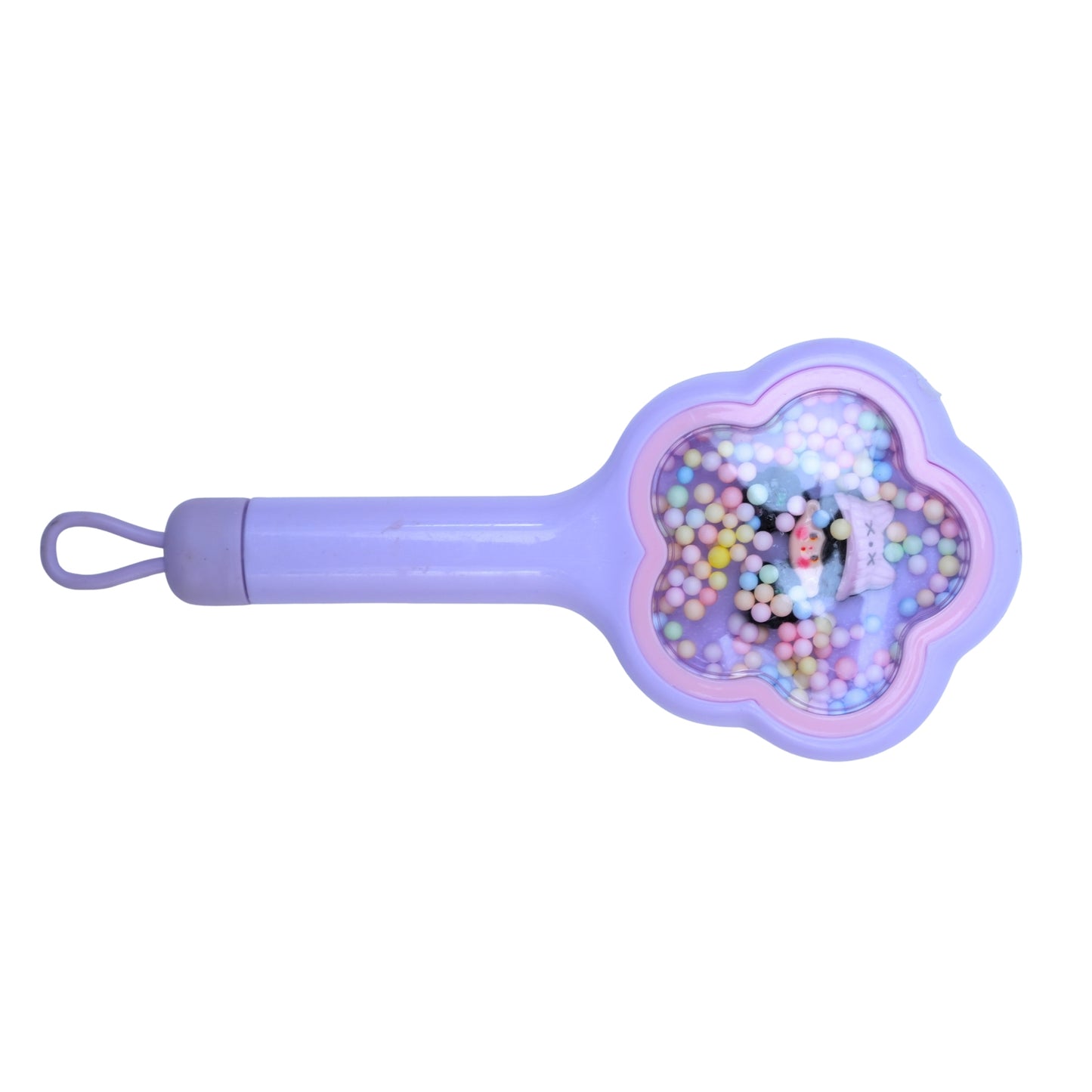 Round detangling comb