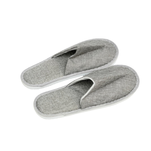 Breathable Open-Toe Indoor Spa Slippers