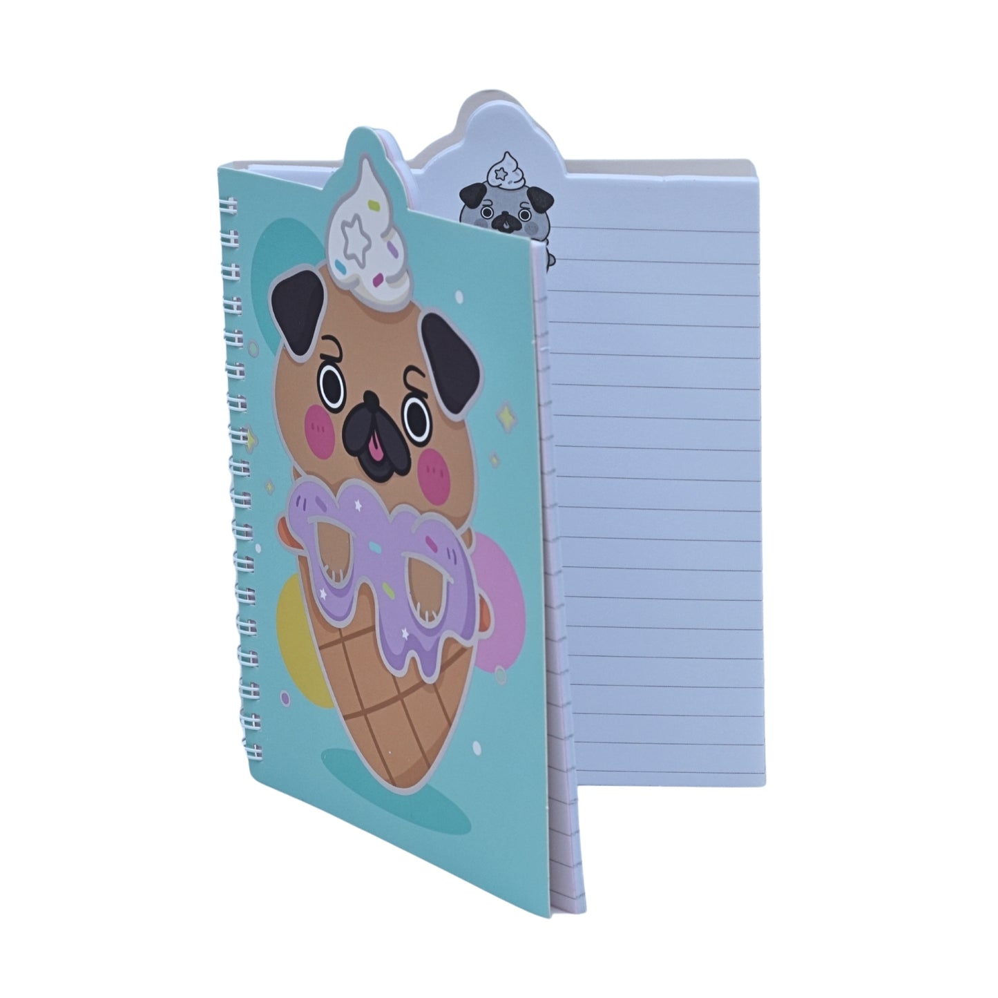 Cute sparkling cover notebook for girls