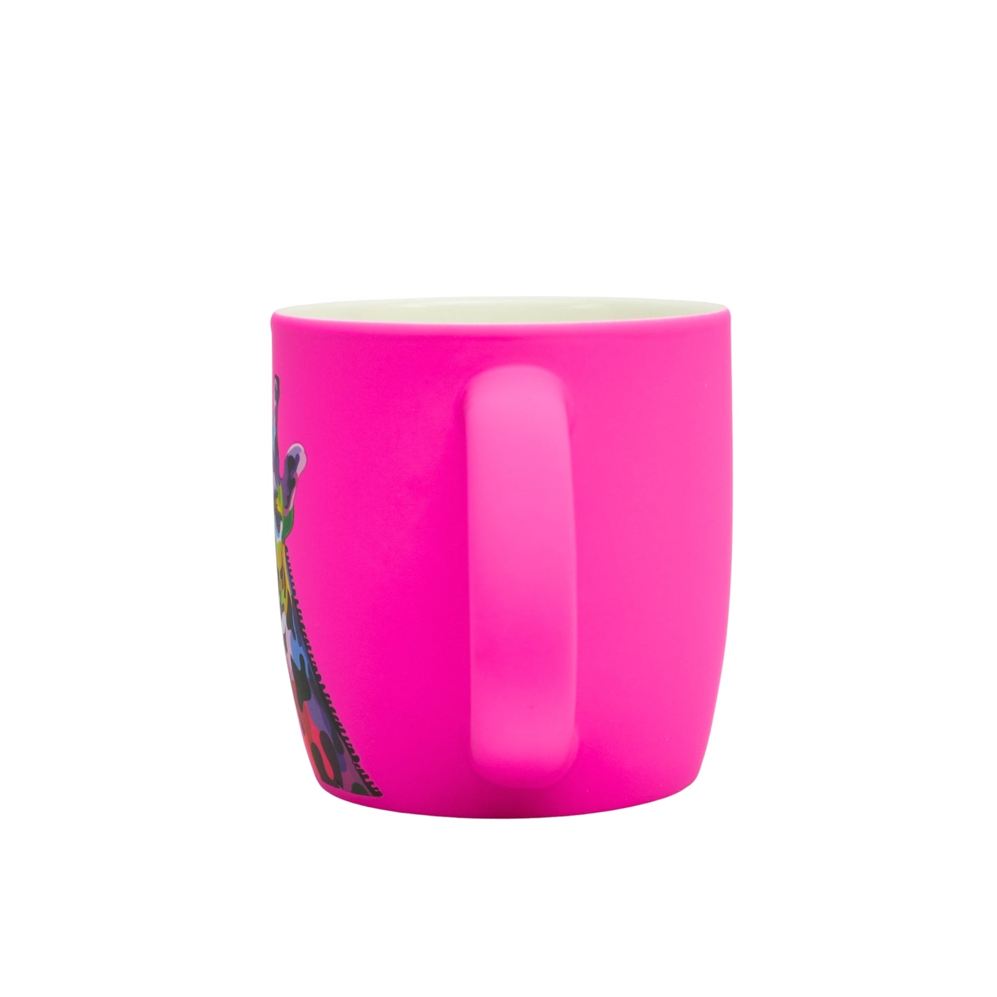 Vibrant Color Mugs With Cute Animation