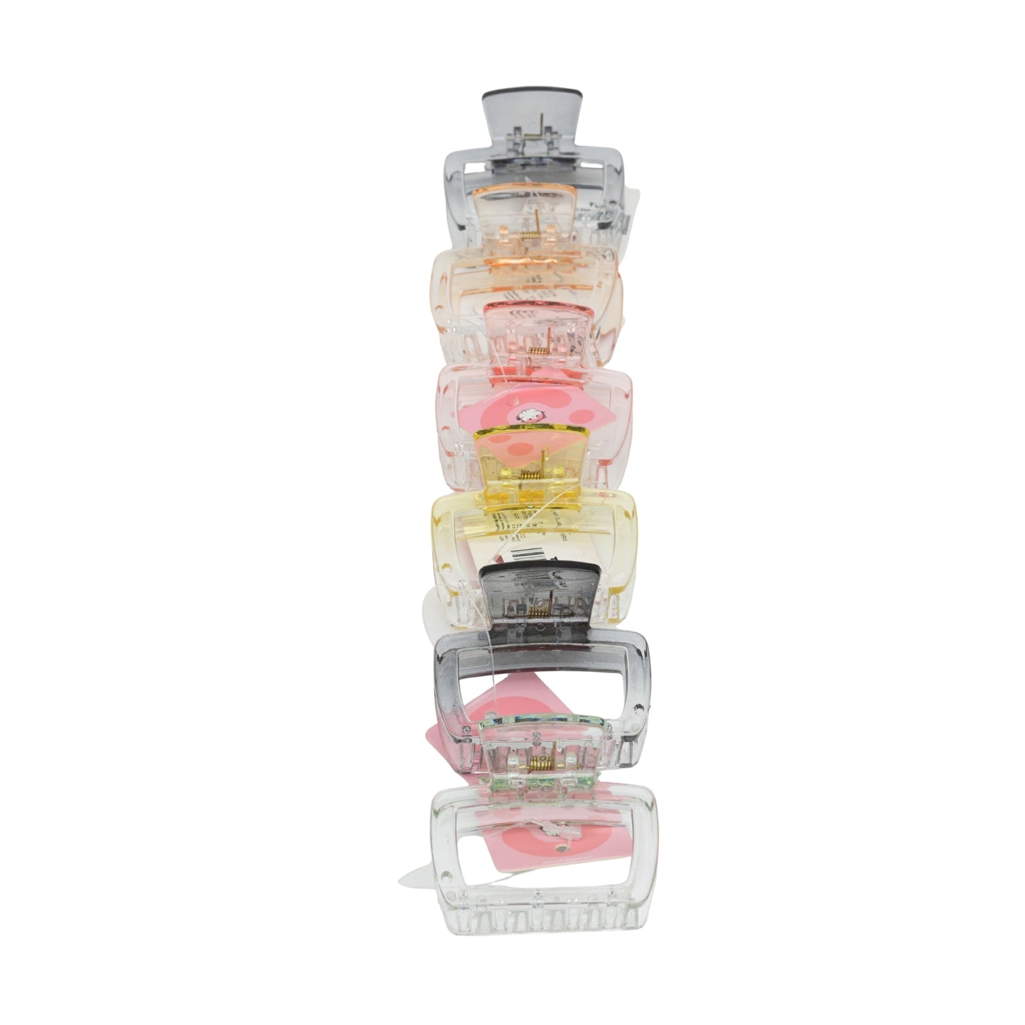 Fashionable Daily Use clutcher & Clips For Girls ( set of 6 )