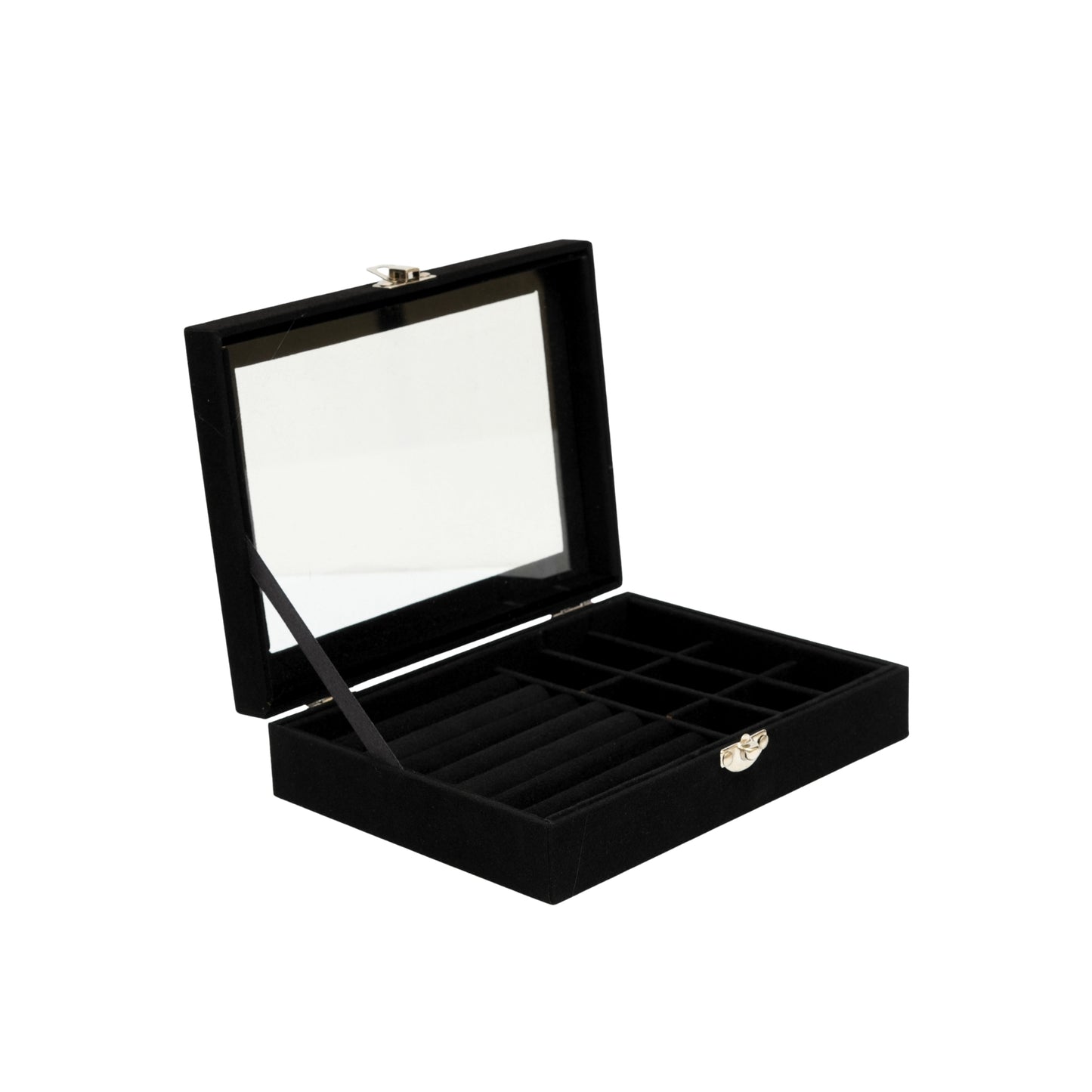Aesthetic Light Weight Jewelry Box With Transparent See Through
