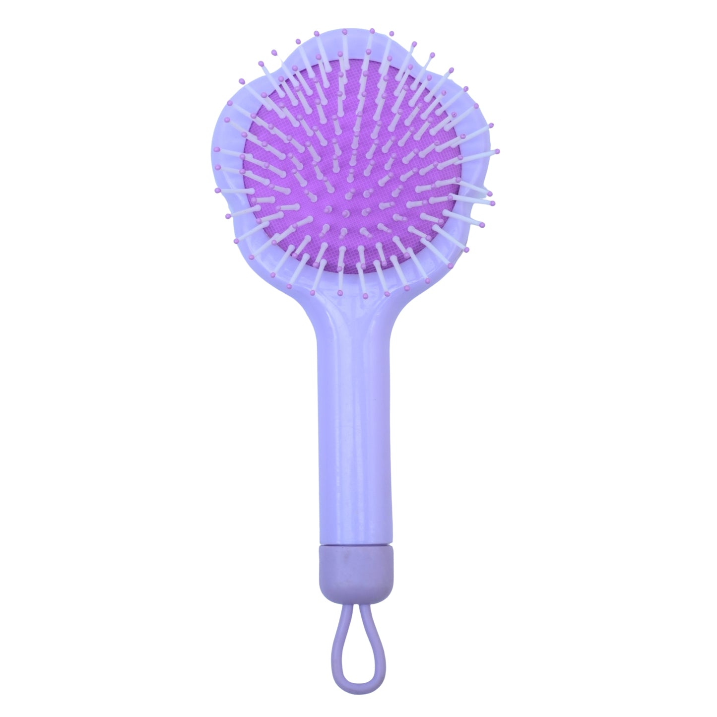Round detangling comb