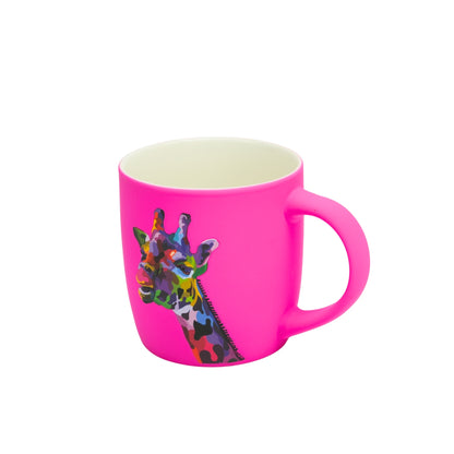 Vibrant Color Mugs With Cute Animation