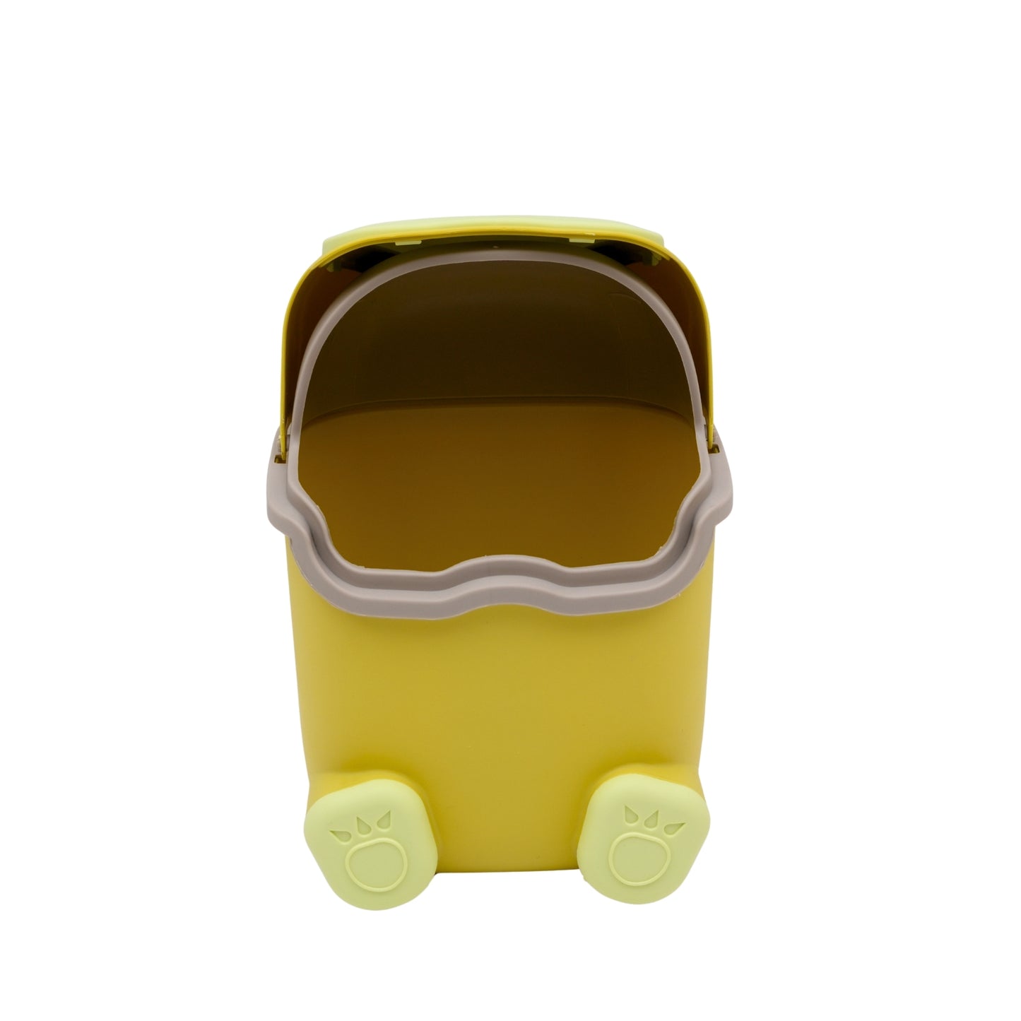 mini cartoon desktop trash can