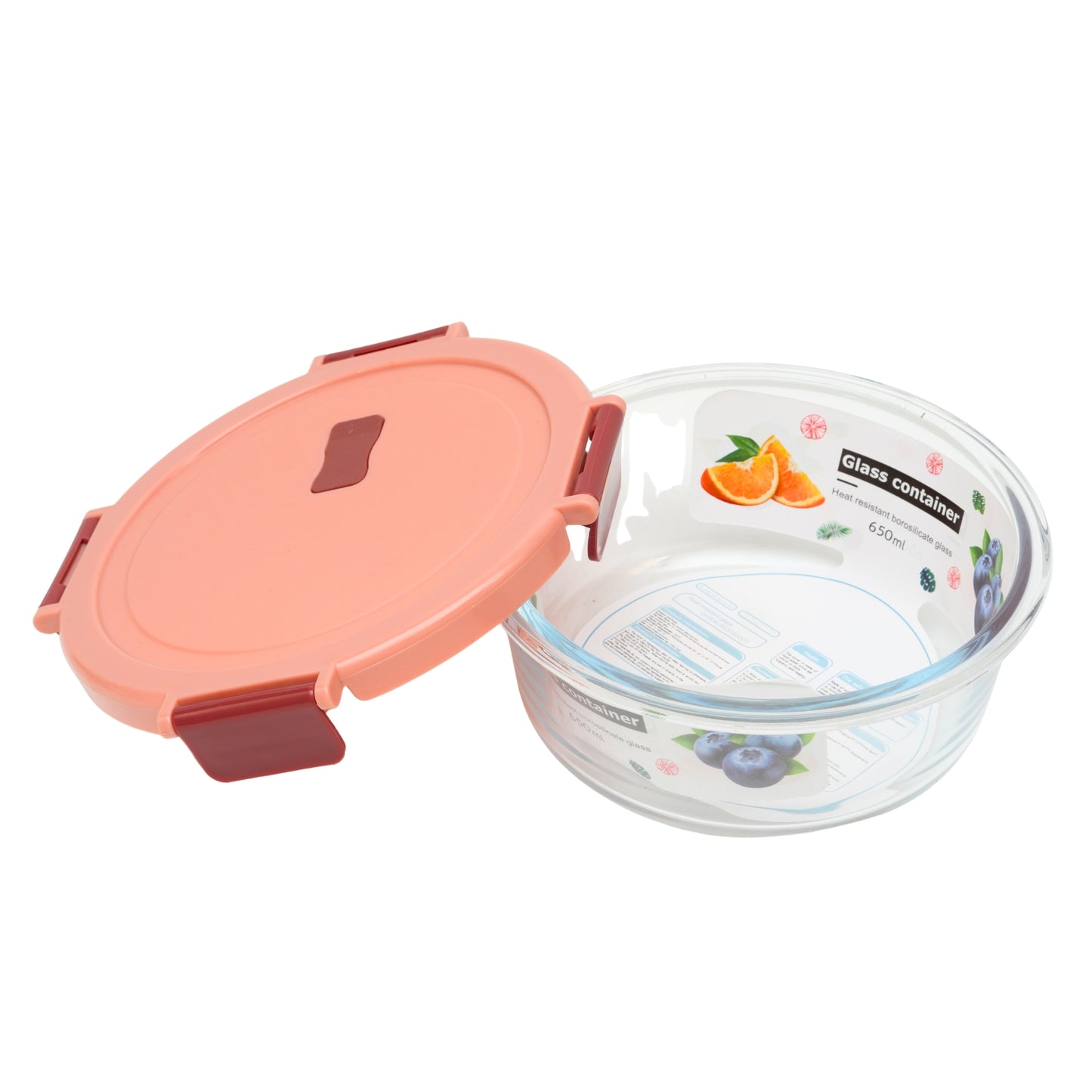 Air tight glass  container