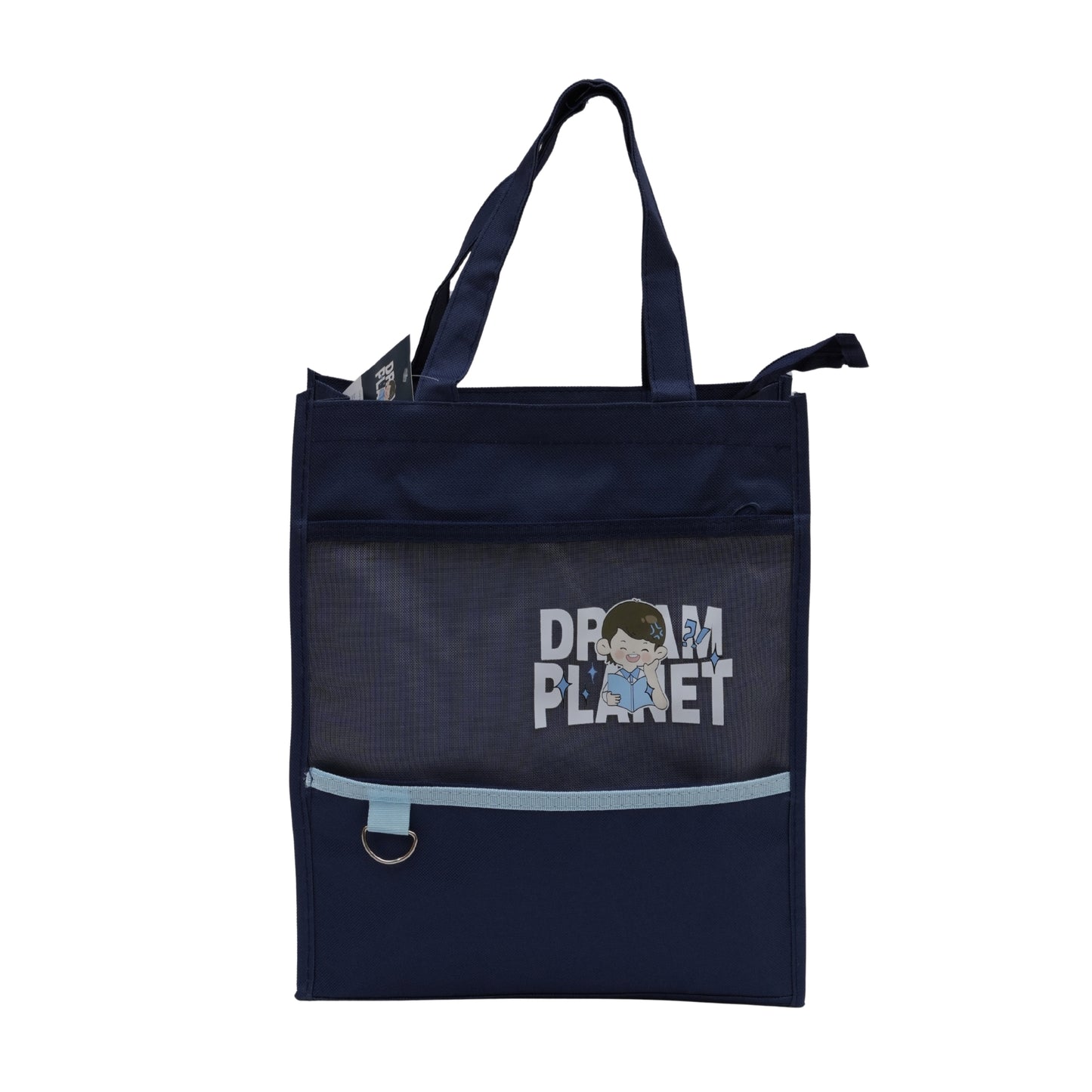 Blue dream planet tote Bag