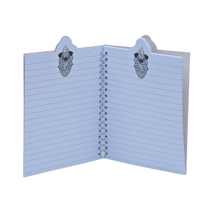 Cute sparkling cover notebook for girls