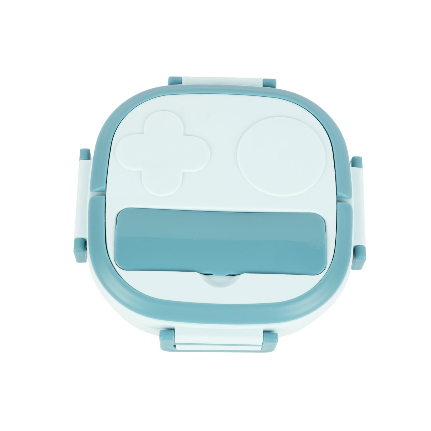 Steel Compartment Lunch Box With Handle