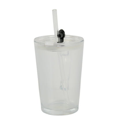 Round wave looked coffee glass mug