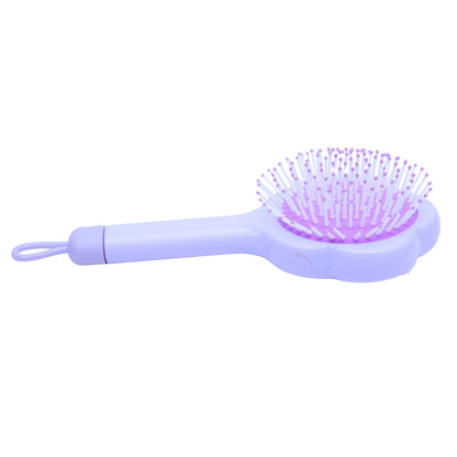 Round detangling comb