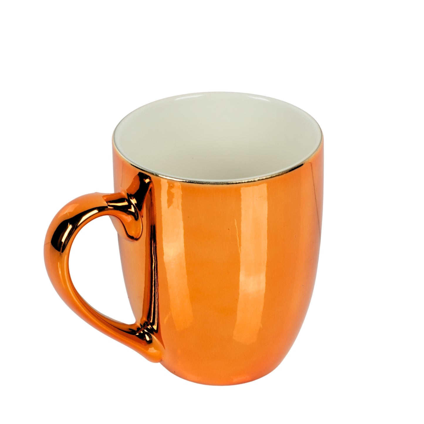 Ceramic Coffee Sipper With Leather Cover