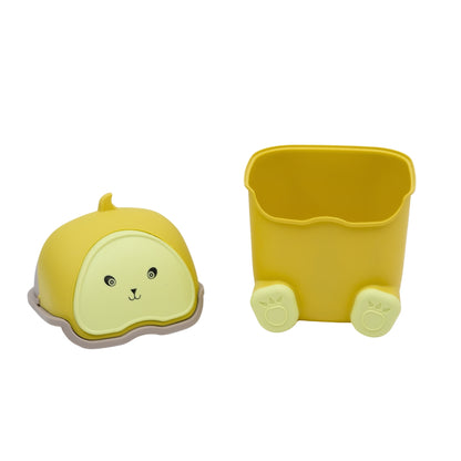 mini cartoon desktop trash can