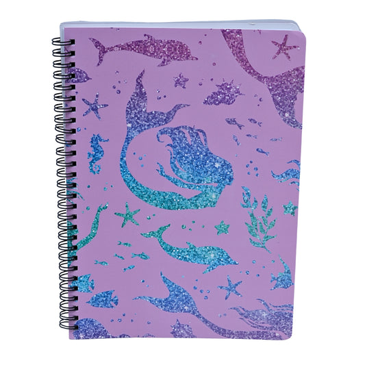 Doodle sparking print notebook for girls