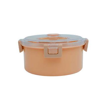 Round lunch box