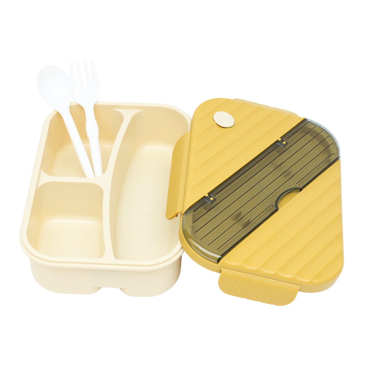 Diagonal Spoon Compartment Lunch Box