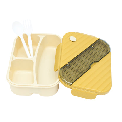 Diagonal Spoon Compartment Lunch Box
