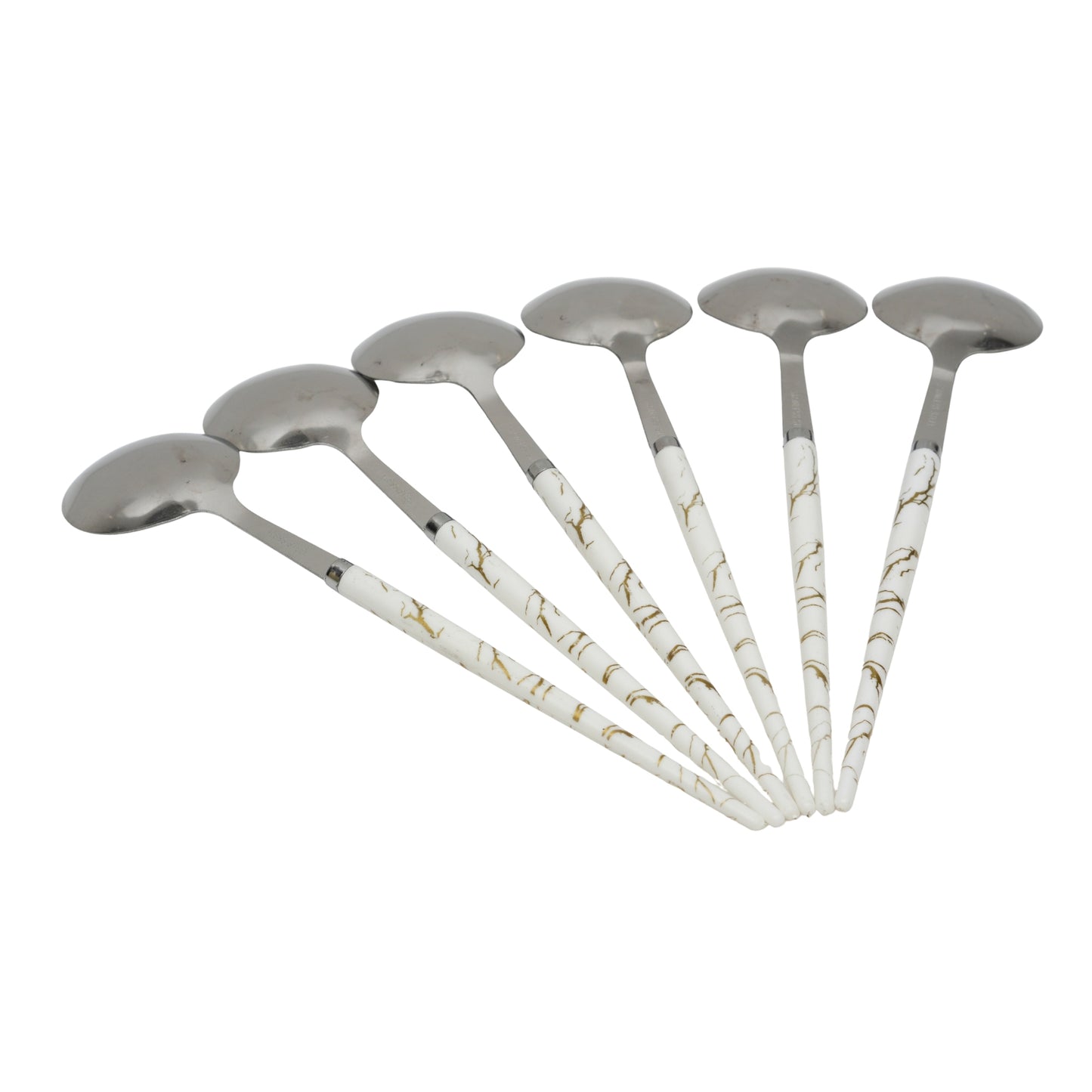 Modern & Luxury Spoon With Resin Work (Pack of 6)