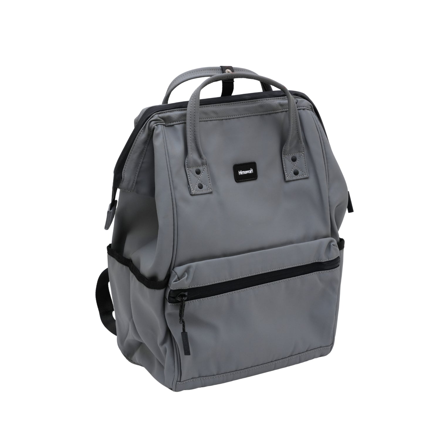 Grey backpack for travel