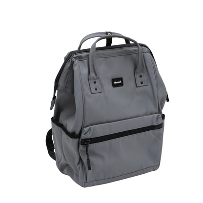 Grey backpack for travel
