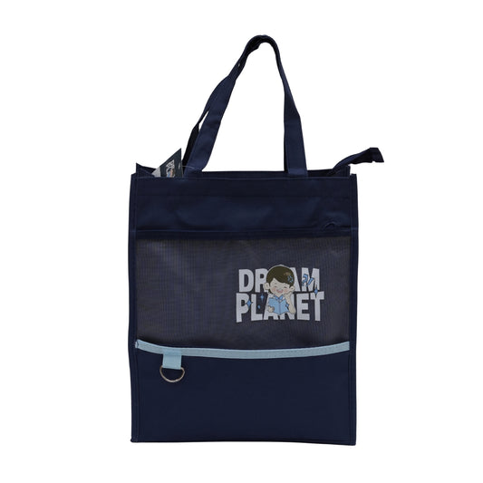 Blue dream planet tote Bag