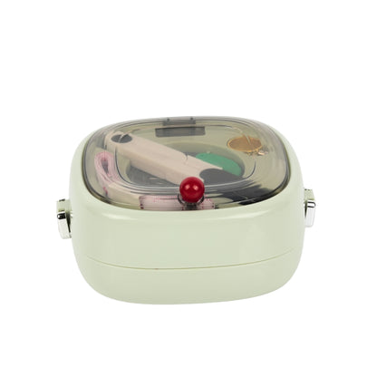 Travel Size Sewing Kit with Thread Spools & Accessories