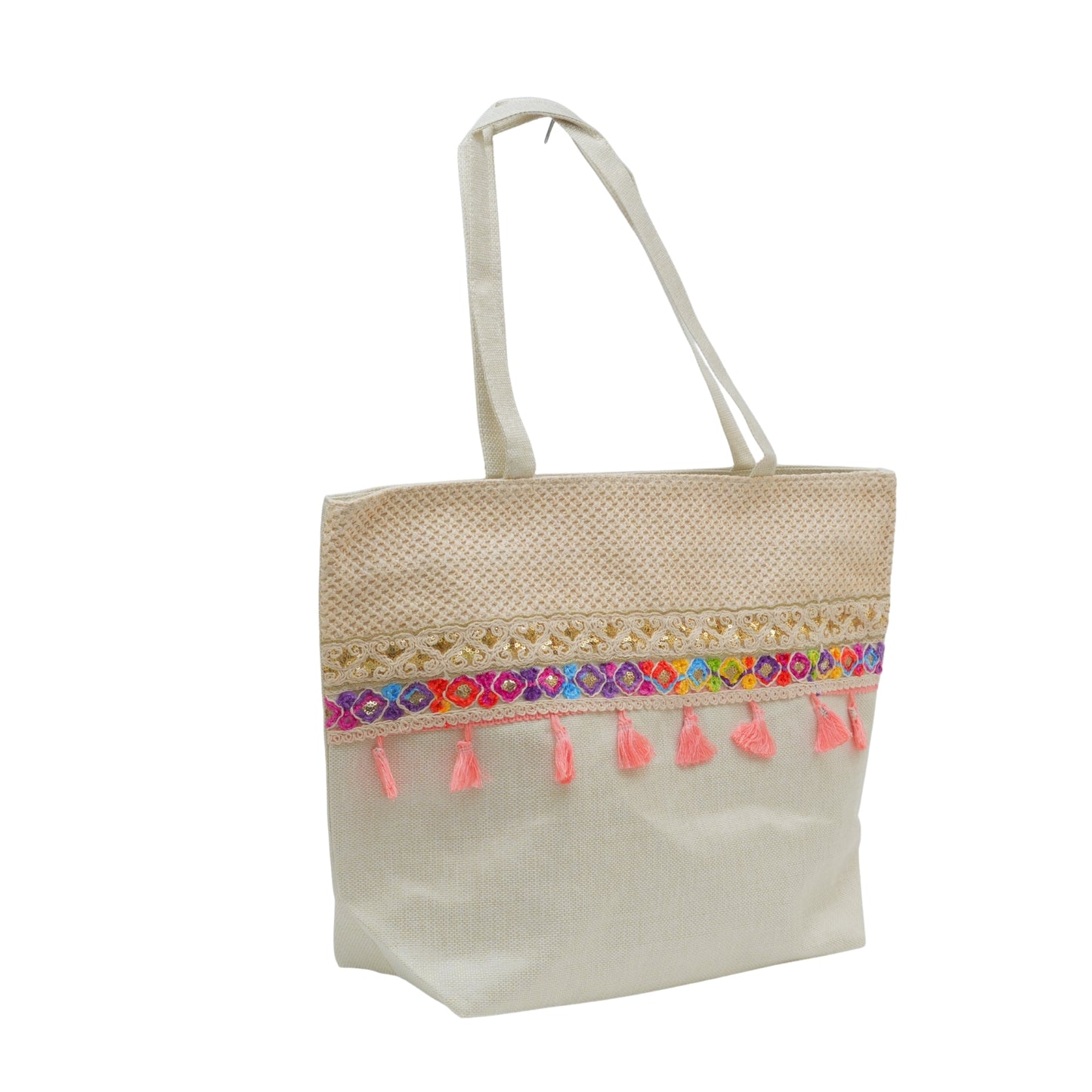 Designer Jute handbag