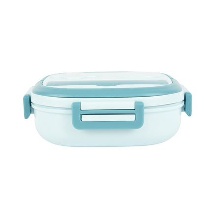 Steel Compartment Lunch Box With Handle