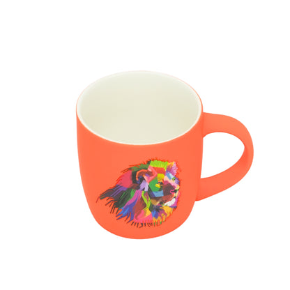 Modern Animal Tribe Series: Blue Stag Mug for Coffee & Tea