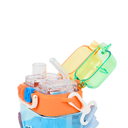 Anti leak kids cartoon school water bottle