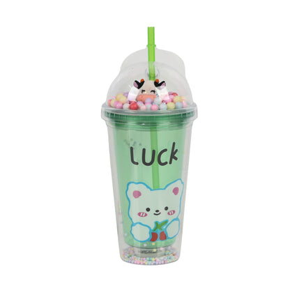Sipper with straw