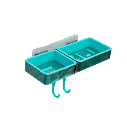 Wall mounted soap dish