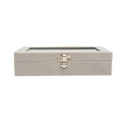 Aesthetic Light Weight Jewelry Box With Transparent See Through