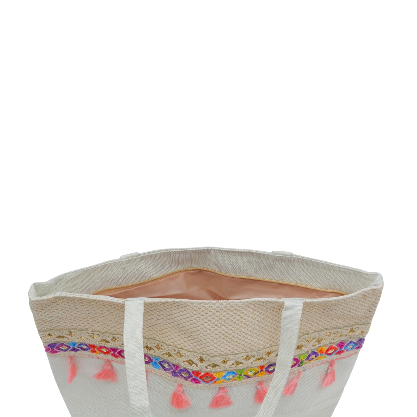 Designer Jute handbag