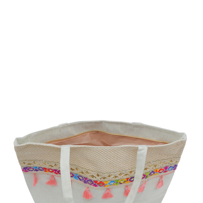 Designer Jute handbag
