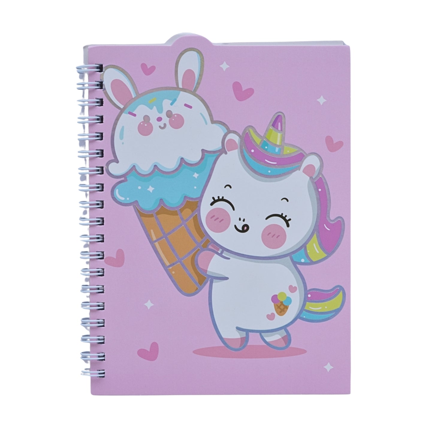 Cute sparkling cover notebook for girls