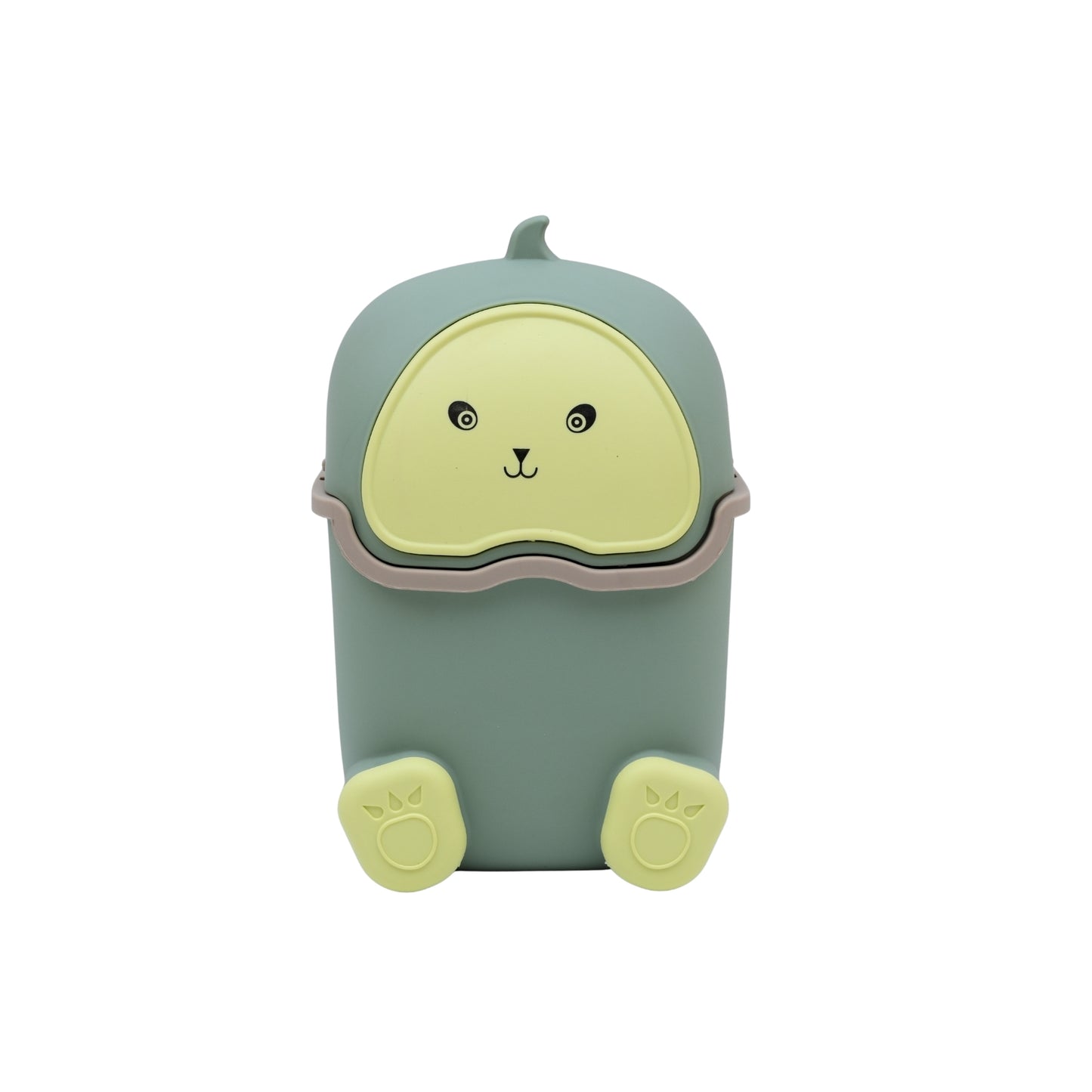 mini cartoon desktop trash can