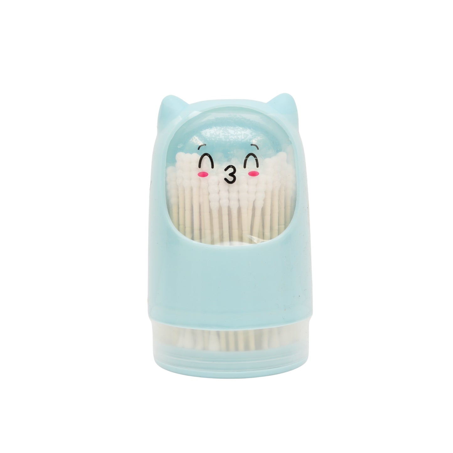 Cotton swabs with organizer